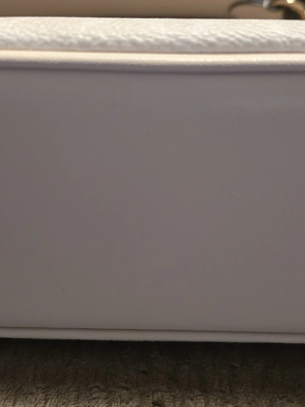NEW Coach Teri Cream/White Signature Mini Crossbody with Gold Hardware